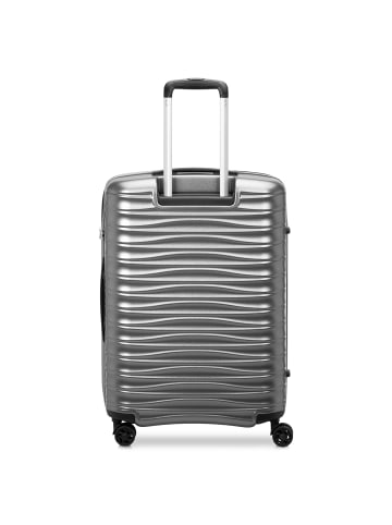 Roncato Wave 4 Rollen Trolley 65 cm mit Dehnfalte in champagne