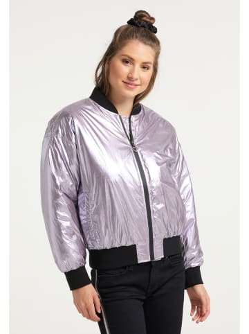 myMo Damen Bomberjacke in Flieder