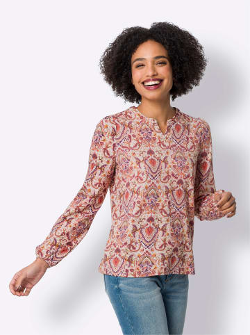 Heine Druck-Shirt in elfenbein-erika-bedruckt