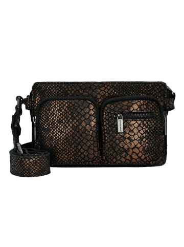 Cowboysbag Glam Monticello Umhängetasche Leder 22 cm in croco bronze