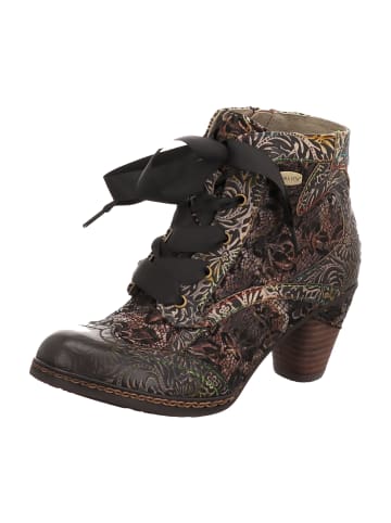 LAURA VITA Schnürstiefeletten in Braun