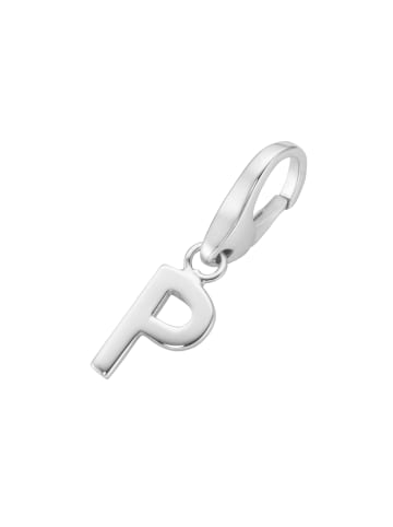 Giorgio Martello Milano Charm Buchstabe P in Silber