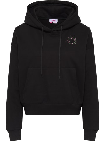 myMo Kapuzensweatshirt in Schwarz