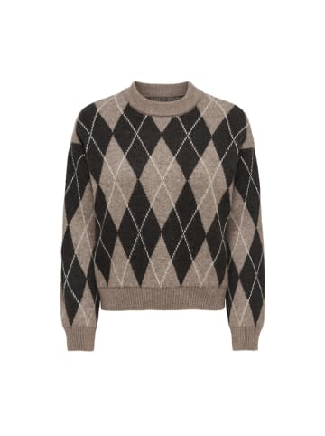 JDY Pullover in chocolate torte