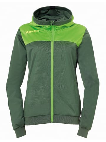 Kempa Trainingsjacke "Emotion 2.0 Kapuzenjacke Women" in Grün
