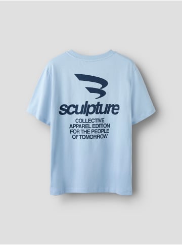 name it T-Shirt in Blue Fog