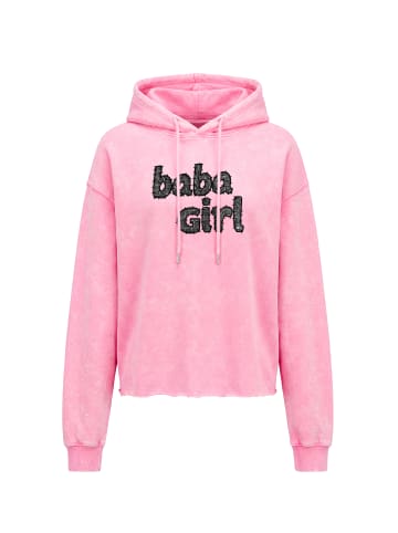 myMo ROCKS Women Hoodie in Rose