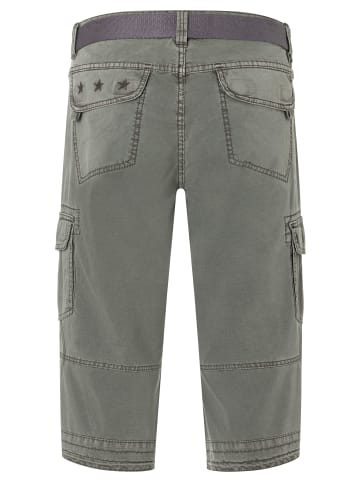 Timezone Shorts 3/4 Cargo Hose loose fit Mid Waist Pants in Grau