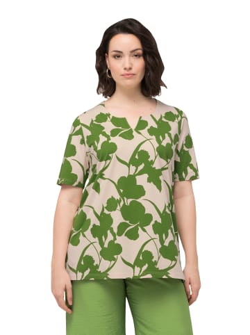 Ulla Popken Shirt in moosgrün