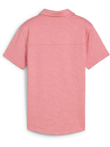 Puma Polo "W MATTR Lianas Jacquard SS Polo" in Rot