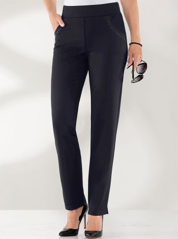 WITT WEIDEN Jerseyhose in schwarz