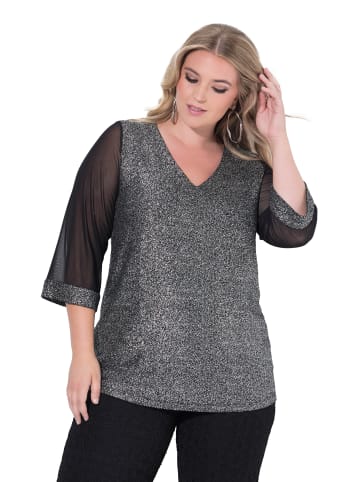 MIAMODA Shirt in schwarz