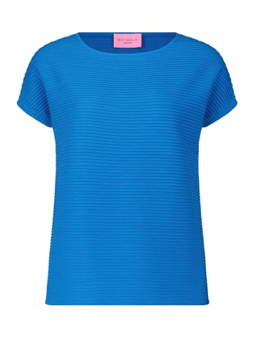 Betty Barclay Casual-Shirt mit Struktur in mittelblau