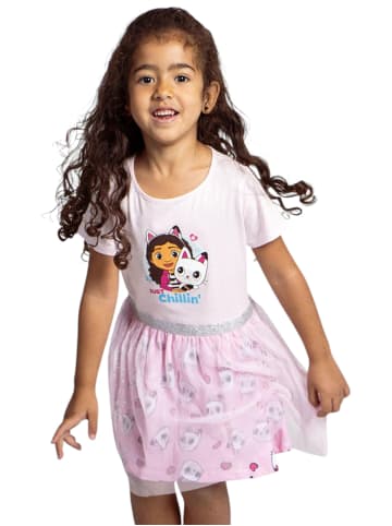 Cerda Sommerkleid Gabby & Kitty Cat mit Tüll & Glitzer in Rosa