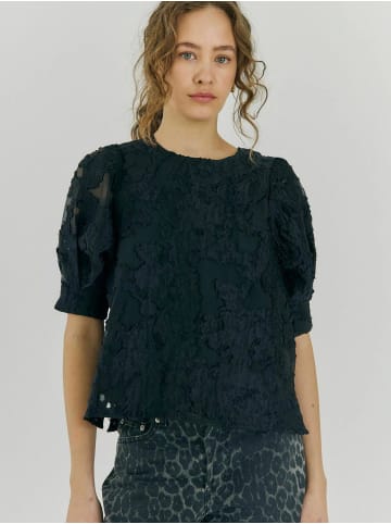 Norr T-shirt Burna in Black