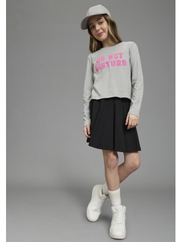 Kidsworld Langarmshirt in graumeliert