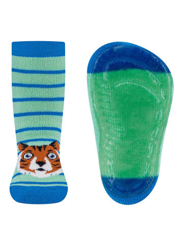 ewers Stoppersocken Tiger in maigrün