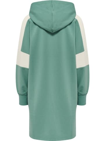 Hummel Kinder Hoodie "Marlee Hoodie Dress" in Blau