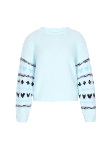 myMo Sweater in aqua