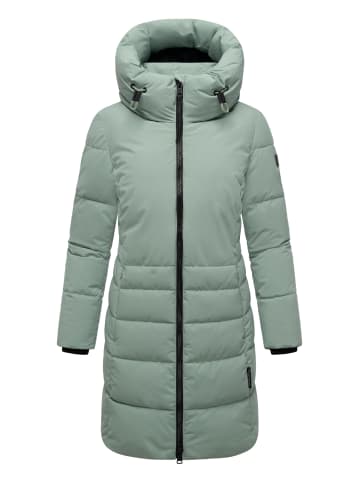 Navahoo Steppmantel Mondnebel XIV in Smokey Mint