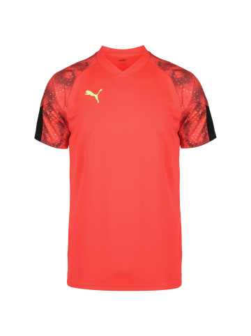 Puma Trainingsshirt individualFINAL Fußball WC in neonrot / schwarz