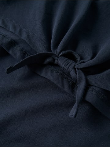 name it Baumwoll-T-Shirt mit Knotensaum Nkfvaya in dark sapphire