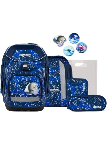 Ergobag Pack Schulrucksackset 6-tlg. OzeanBärwohner in blau