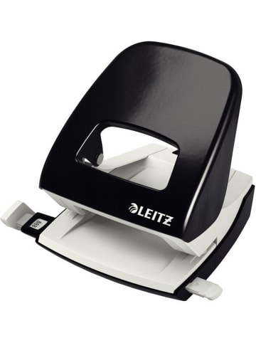 Leitz Locher 2,5mm mit Anschlagschiene schwarz in Blisterverpackung