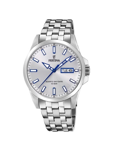 Festina Herrenuhr Quarz Silberfarben