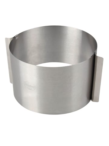 Dr. Oetker Hoher verstellbarer Tortenring mit einem Durchmesser, 16 - 30 cm