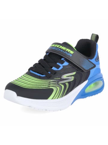 Skechers Slipper in schwarz-kombi