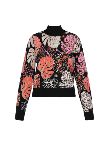 IZIA Sweater in pink multicolor