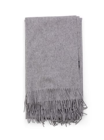 CASH-MERE.CH Schal waterwave in Grau