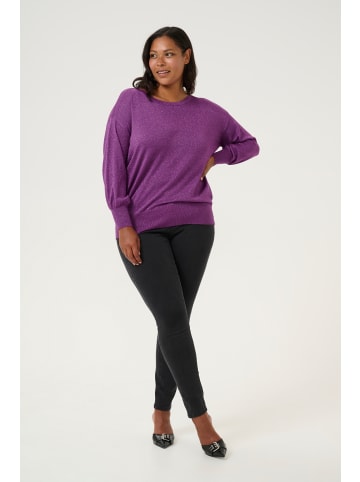 KAFFE curve Strickpullover KCregitta in Gloxinia