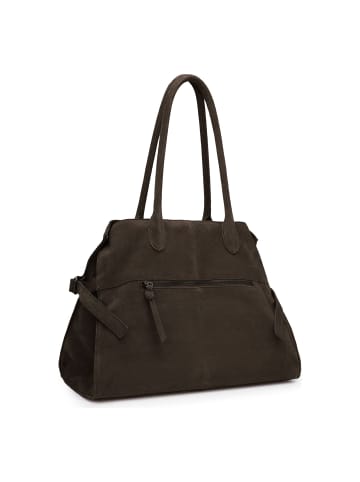FREDs BRUDER Softly Schultertasche Leder 40 cm wren