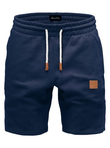 Amaci&Sons Shorts DEVON in Navyblau