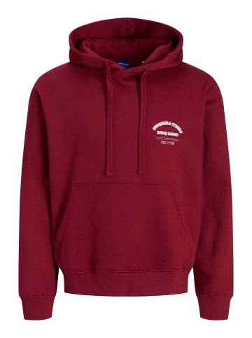 Jack & Jones Kapuzenpullover in Tibetan Red