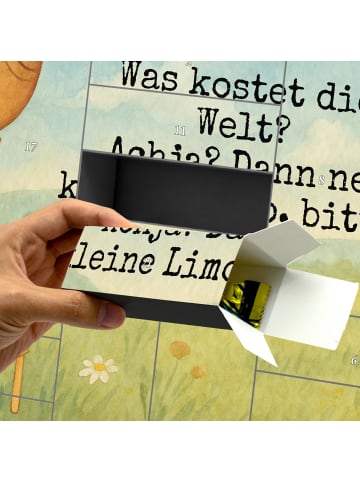 Mr. & Mrs. Panda Adventskalender Nachtfalter Fähnchen Design mit... in Weiß