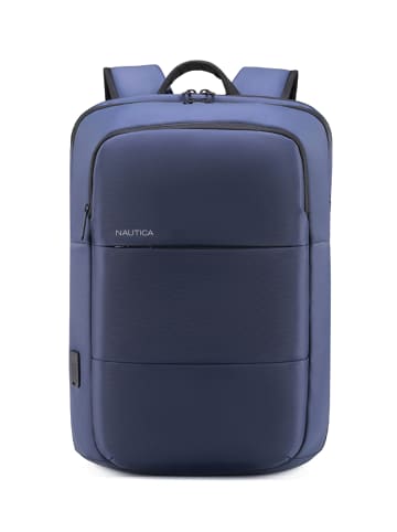 Nautica Business Rucksack Herren 19L Laptopfach 15,6 Zoll in Blau