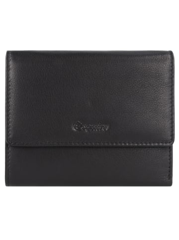 Esquire Viktoria Geldbörse RFID Leder 12 cm in schwarz