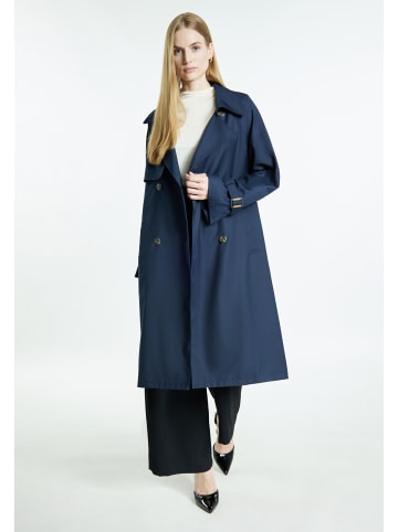 DreiMaster Klassik Trenchcoat in Marine