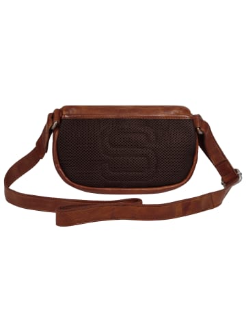 SPIKES & SPARROW Gürteltasche in cognac