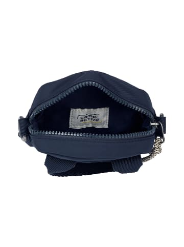 Camel Active AURUM Handytasche mit verstellbarer Schulterriemen in Dunkelblau