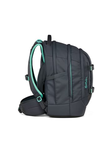 Satch Schulrucksack-Set PACK Mint Phantom 2-teilig in Grau