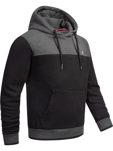 Alessandro Salvarini Kapuzenpullover AS-315 in Dunkelgrau