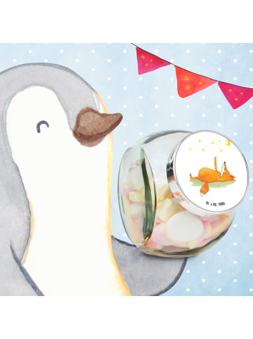 Mr. & Mrs. Panda Vorratsbehälter Fuchs Sterne ohne Spruch in Weiß