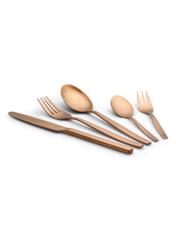 Echtwerk 30 tlg. Set Tafelbesteck "Tavira" in Bronze