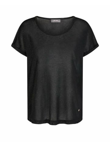 Mos Mosh Rundhals T-Shirt für Damen in schwarz