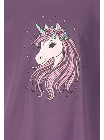 Zigzag T-Shirt Viki in 4411 Grape Compote