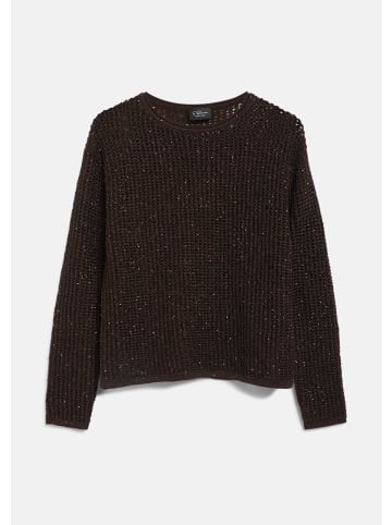 s.Oliver Strickpullover in 89X0_dunkelbraun